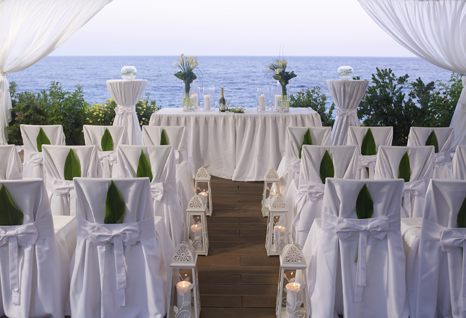 Book your wedding day in Atlantica Sungarden Beach Hotel